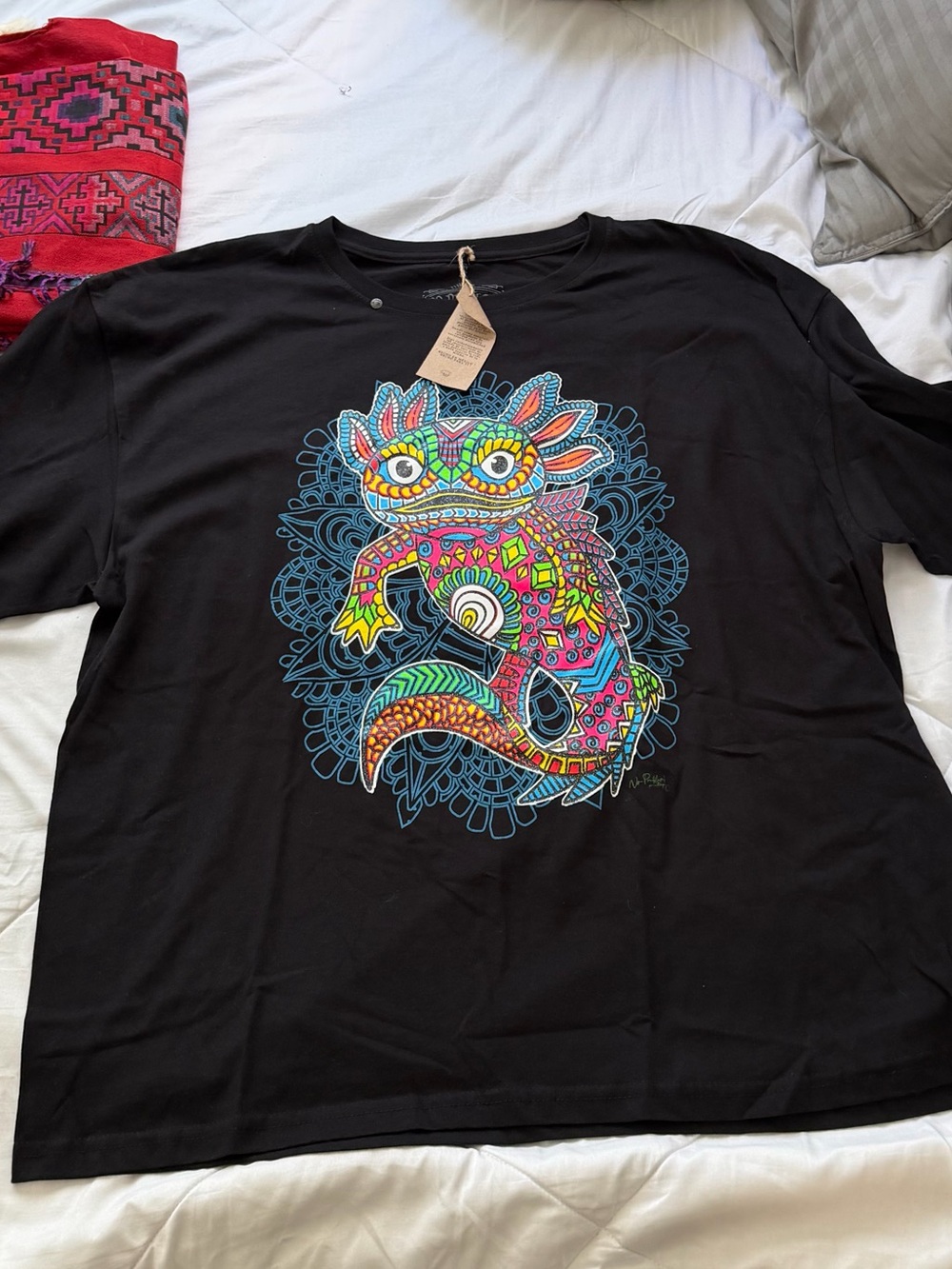 Glittery Axolotl Shirt